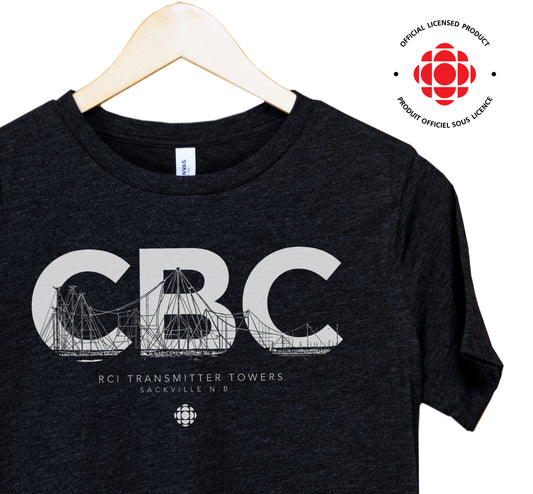 Tours d'émetteur de la CBC - T-shirt graphique pour femme