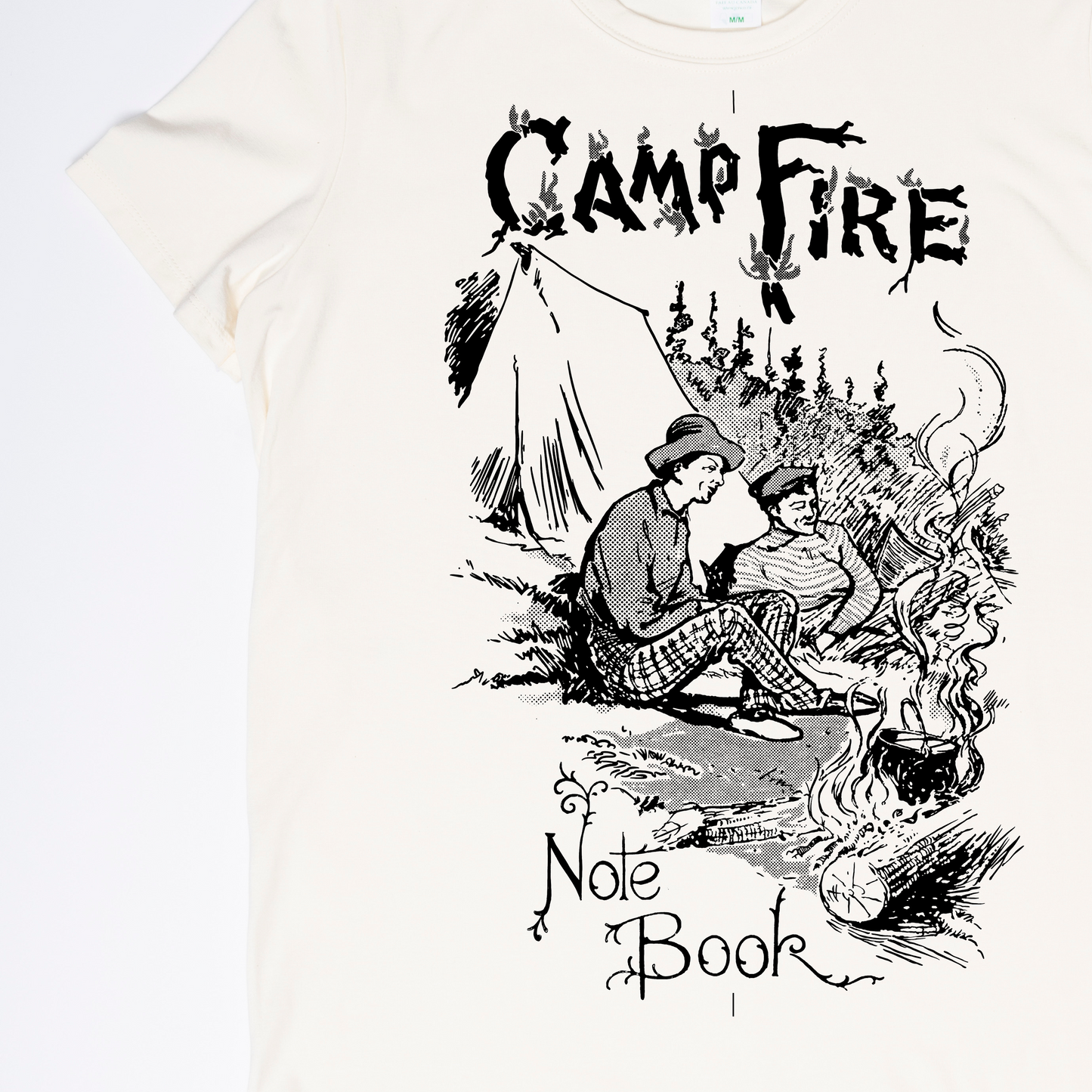 Carnet de notes Campfire - T-shirt ajusté pour femme 🍁