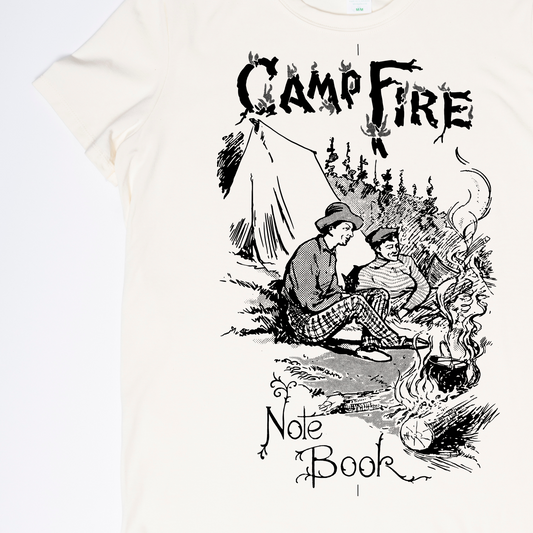 Campfire Notebook - Women's Fit Tee 🍁