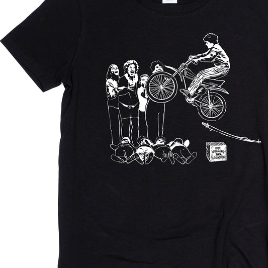 Rampe de vélo - T-shirt ajusté pour femme 🍁