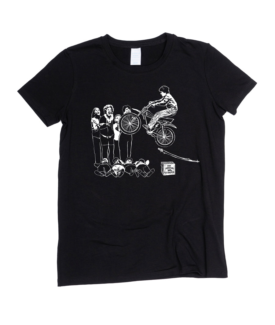 Rampe de vélo - T-shirt ajusté pour femme 🍁