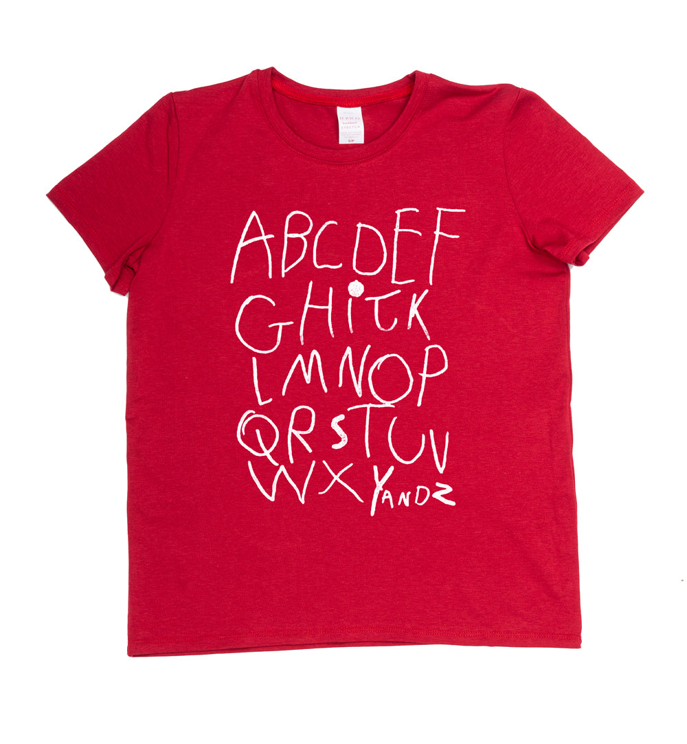 T-shirt graphique ABC - Coupe femme 🍁