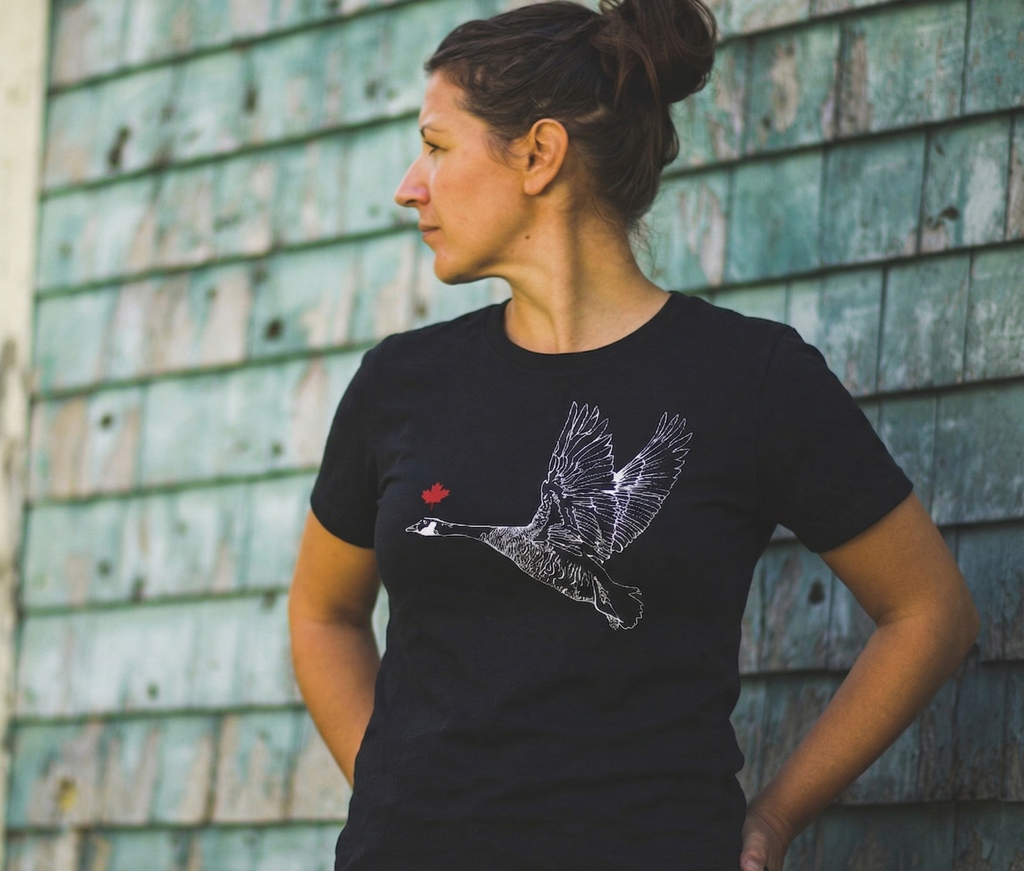 Canada Goose - Made in Canada Midweight Women's Fit Tee 🍁