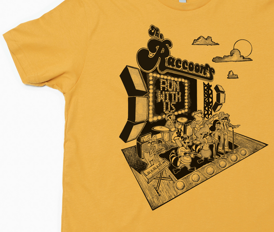 "The Raccoons" Run With Us - Signature Unisex Lightweight Tee