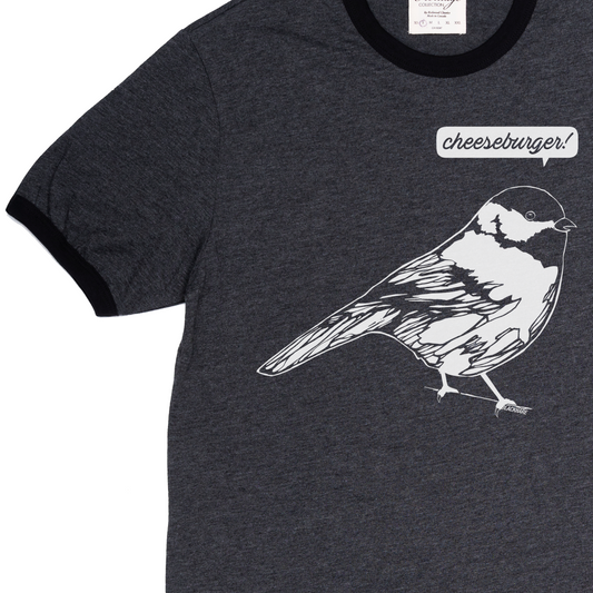 "Cheeseburger Bird" Made in Canada Midweight Tee 🍁