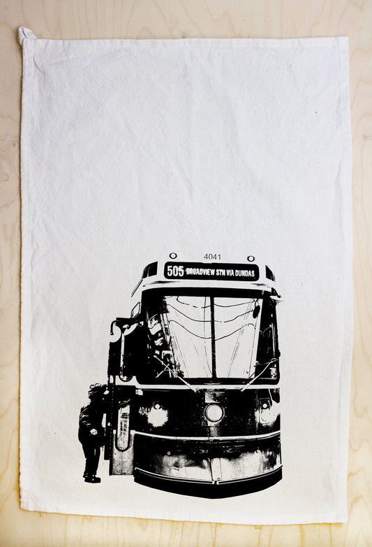TTC Streetcar Tea Towel