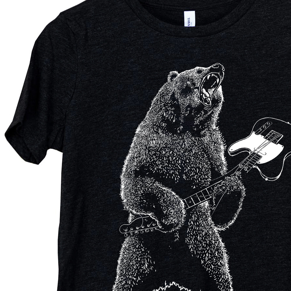Guitar Bear - Women's Graphic Tee