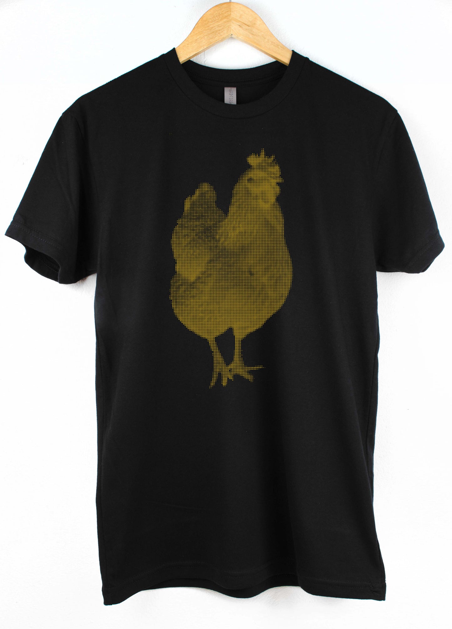 Poule en demi-teinte