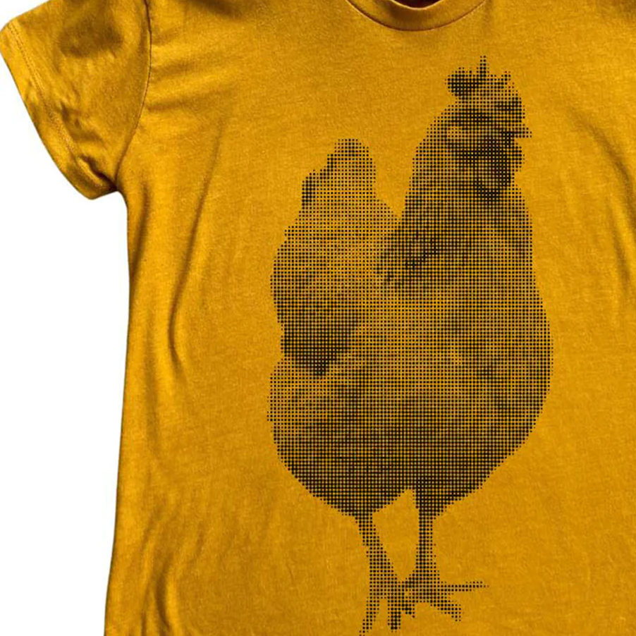 Half-Tone Hen - Women's Graphic Tee