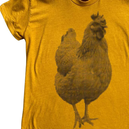 Half-Tone Hen - Women's Graphic Tee