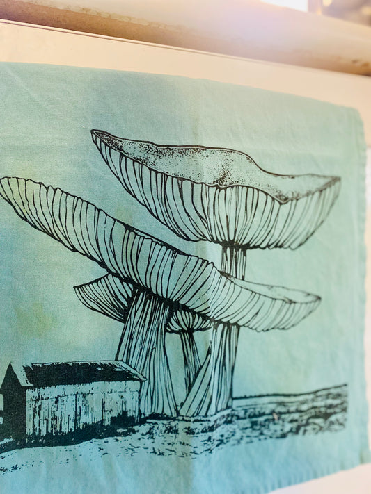 Marsh Mushroom Tea Towel