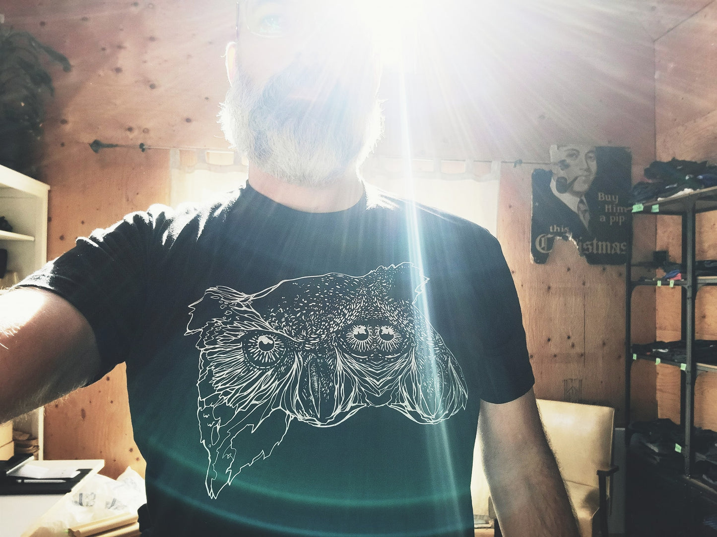 Owl Eyes Graphic T-Shirt
