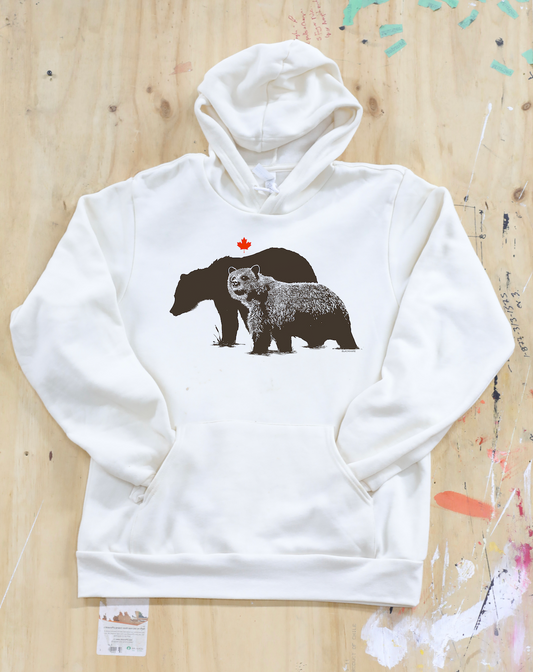 Shadow Bear - Sponge Fleece Hoodie