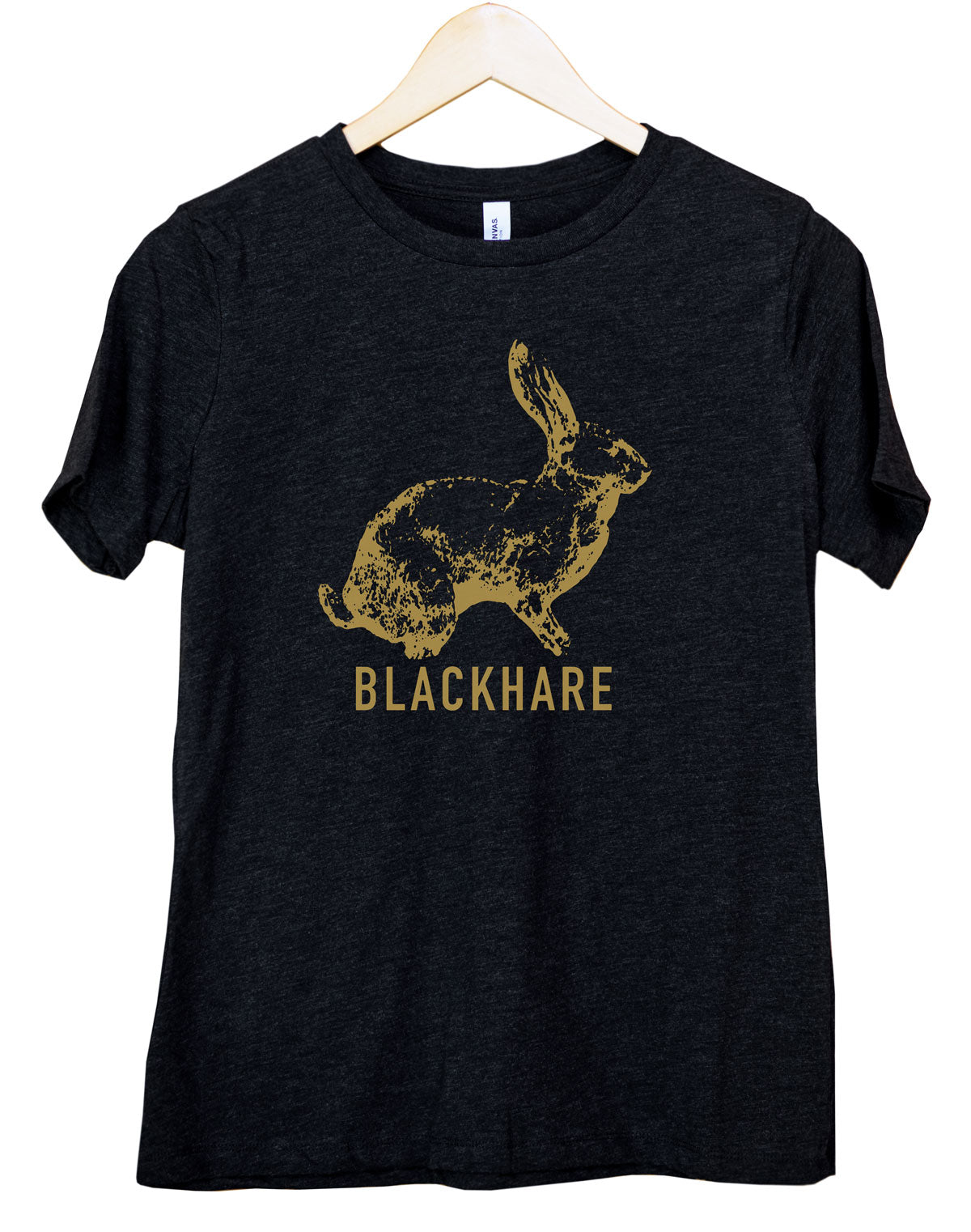 T-shirt graphique pour femme avec logo Blackhare