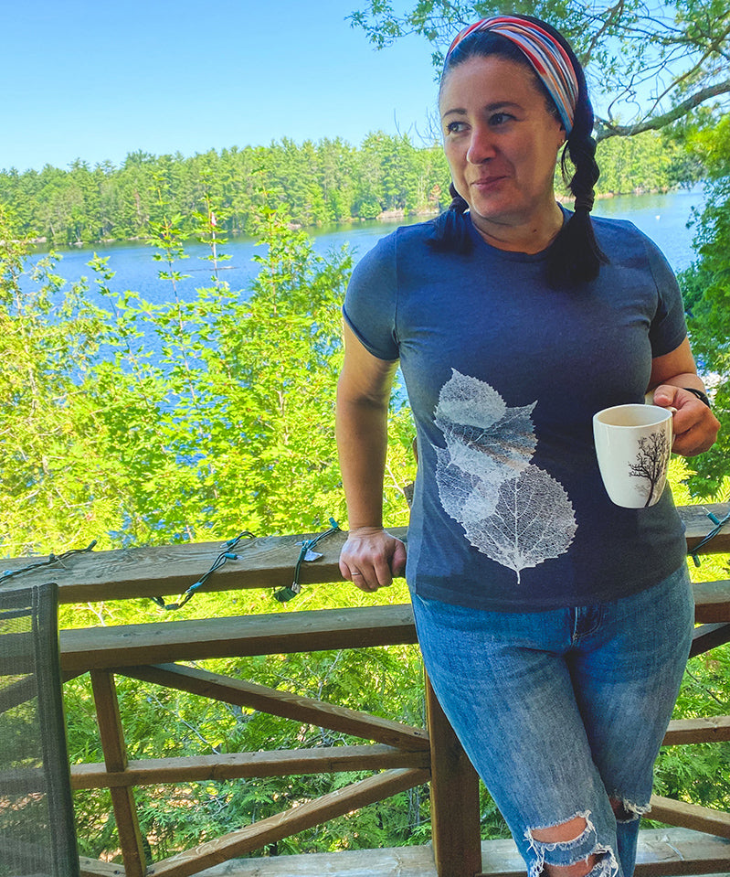 Cascading Leaves- Lightweight Women's Signature Tee