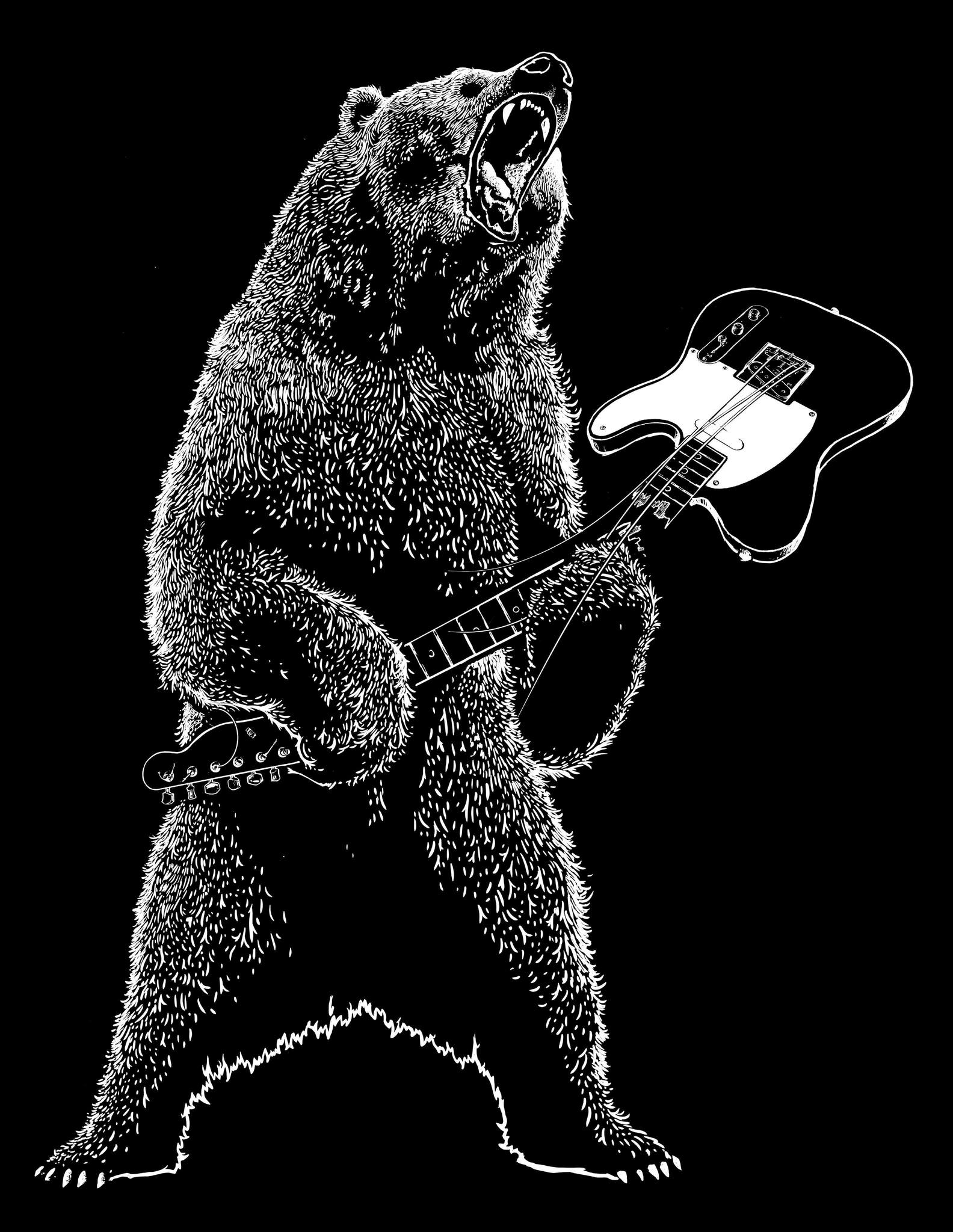 Guitar Bear – Blackhare