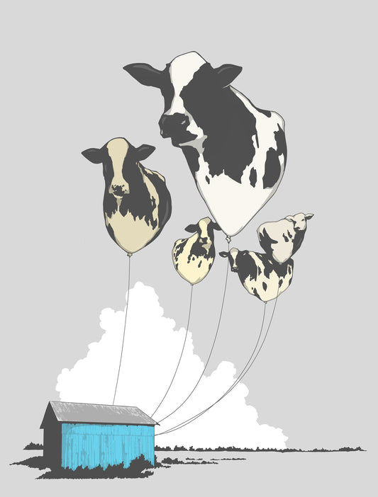 Moo Cows Print