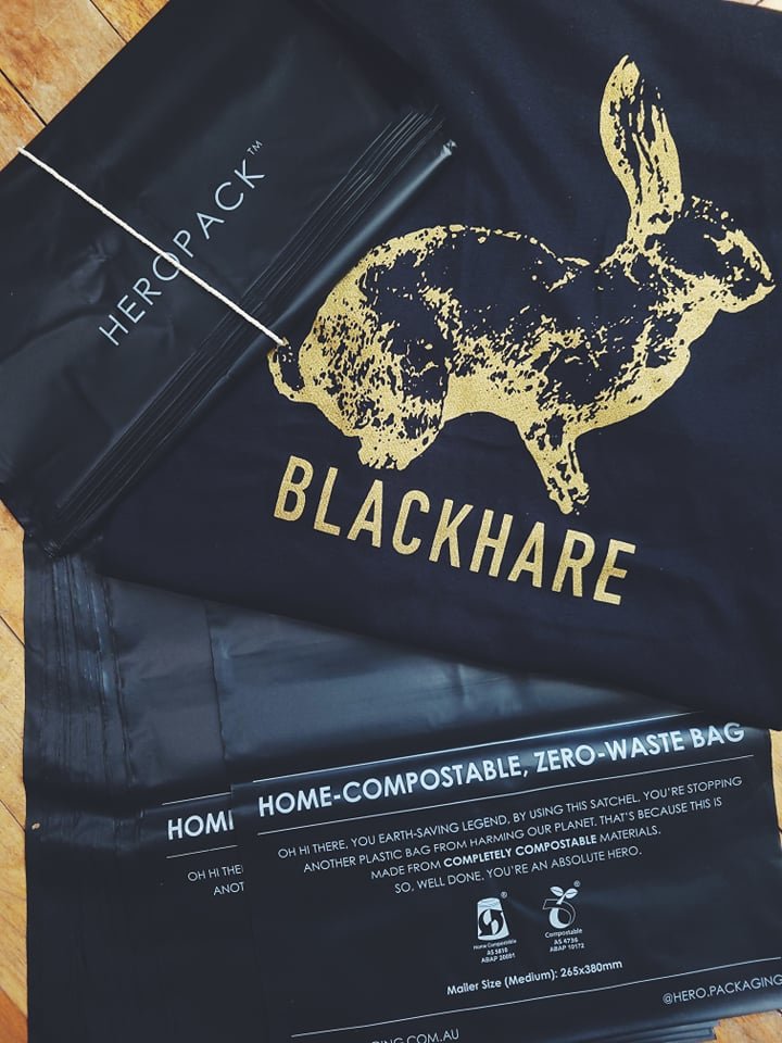Blackhare Logo - Made in Canada Midweight Women's Fit Tee 🍁