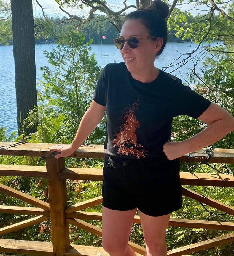 Bonfire Women's Graphic T-Shirt