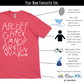 ABCs - Lightweight CVC Signature Tee