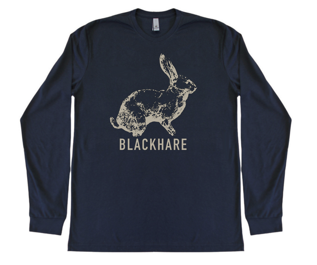 Blackhare Logo - Sueded Long Sleeve Tee