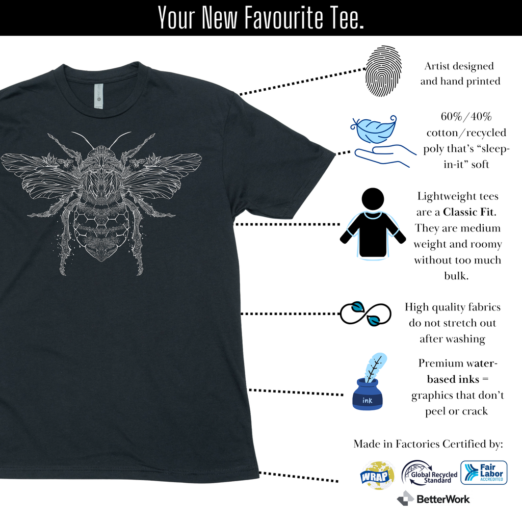 Bee Graphic Tee - Lightweight Signature Tee