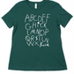 ABCs Graphic Tee - Lightweight Women's Signature Tee