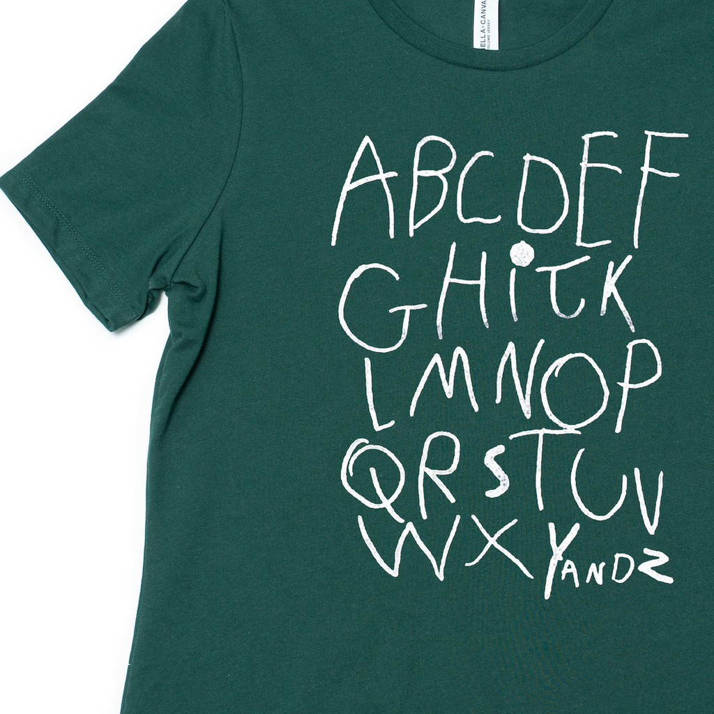 T-shirt graphique ABC - T-shirt signature léger pour femme