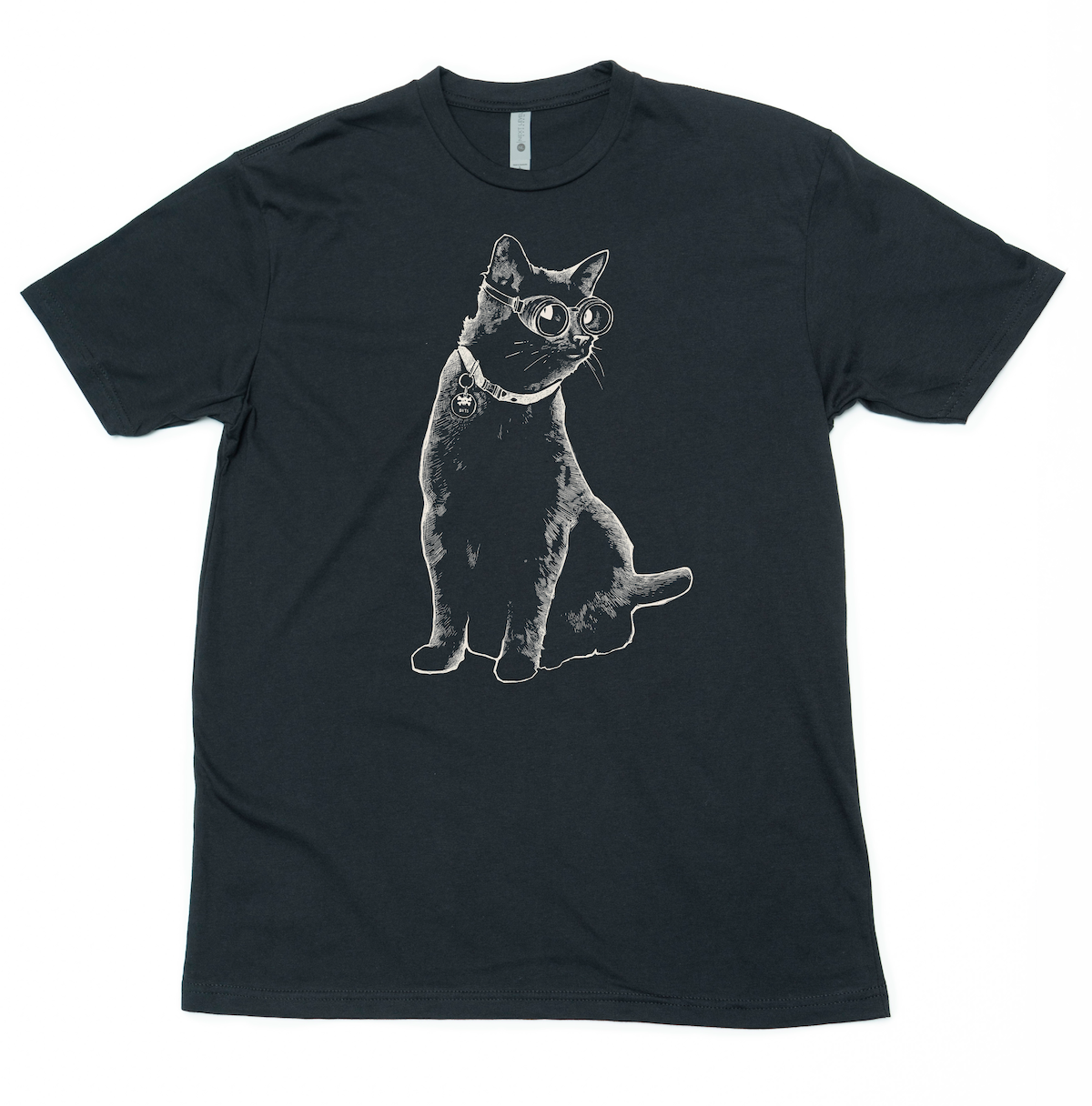 Bits the Cat - Lightweight CVC Signature Tee