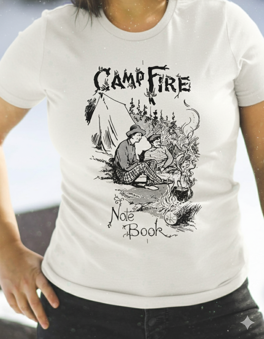 Campfire Notebook- Lightweight Women's Signature Tee