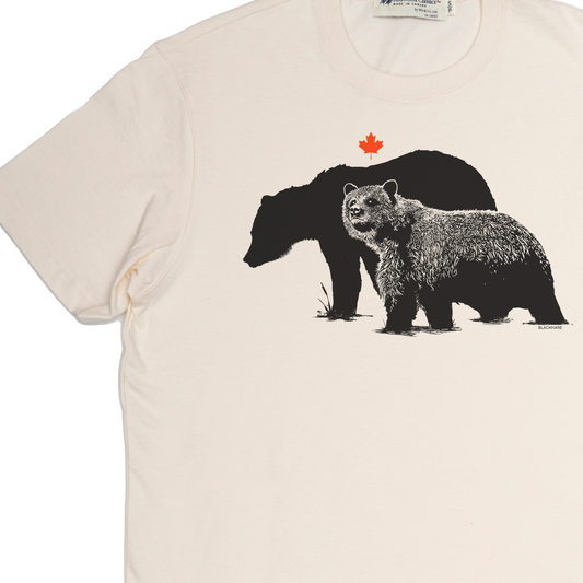 Shadow Bear - Made in Canada Midweight Tee 🍁
