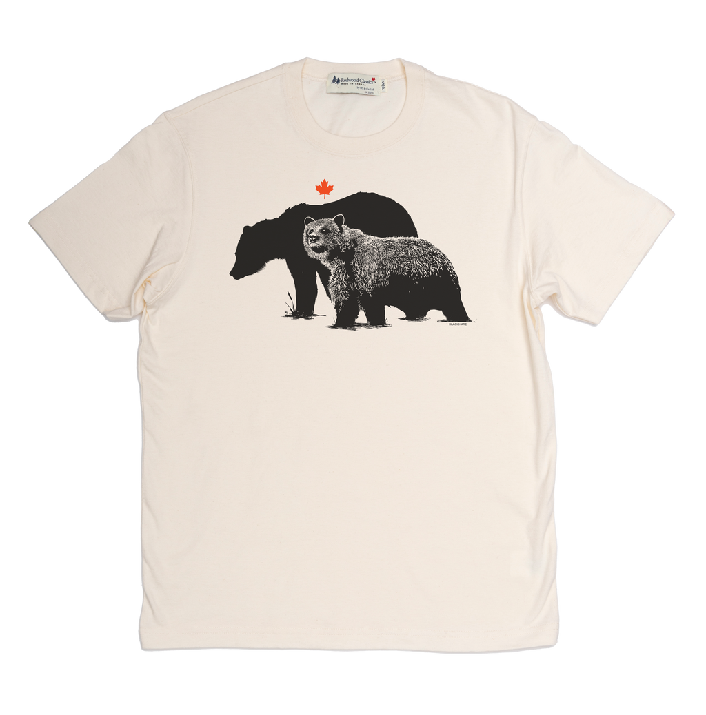 Shadow Bear - Made in Canada Midweight Tee 🍁