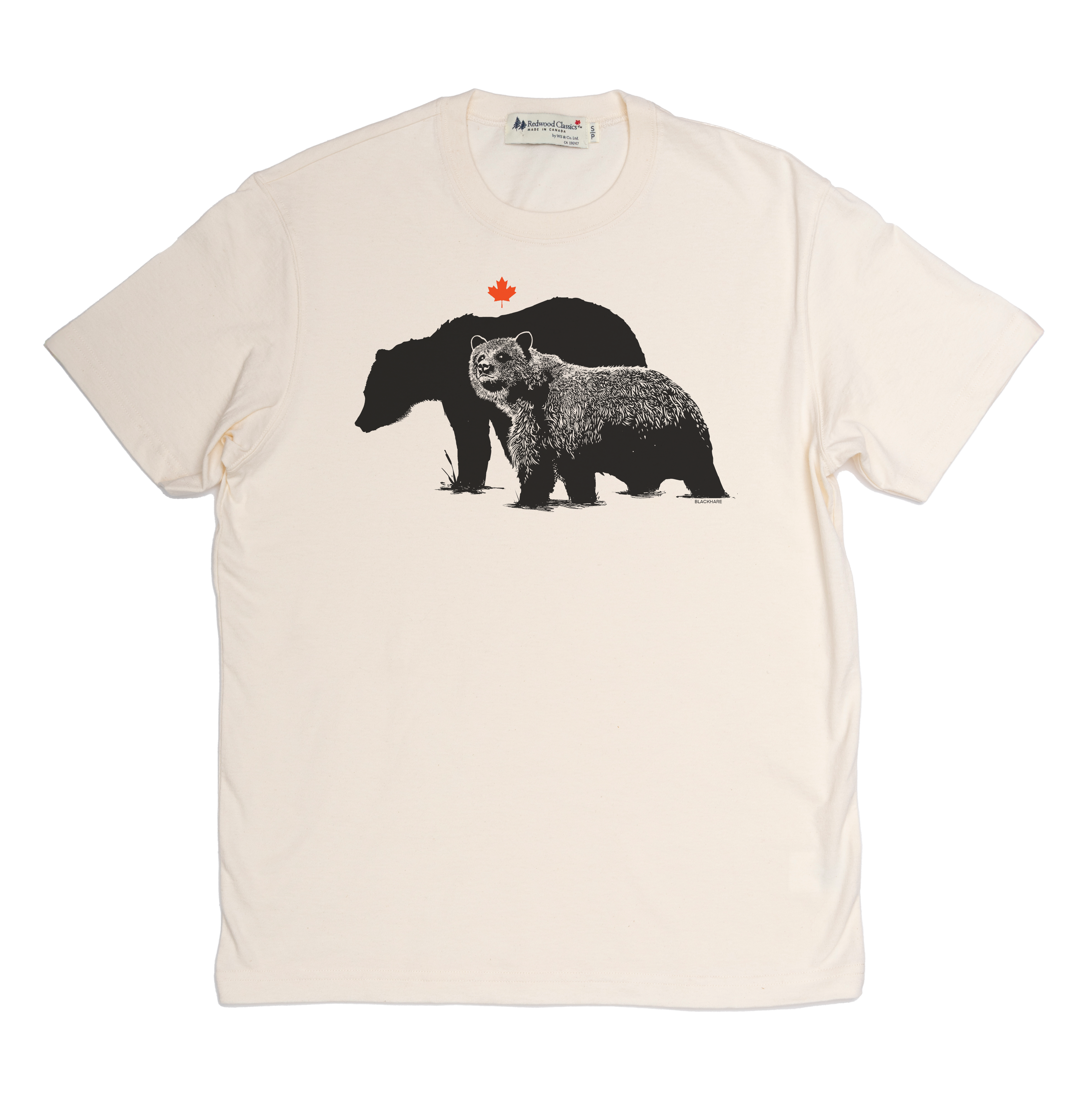 Shadow Bear - Made in Canada Midweight Tee 🍁