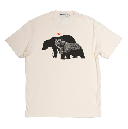 Shadow Bear - Made in Canada Midweight Tee 🍁