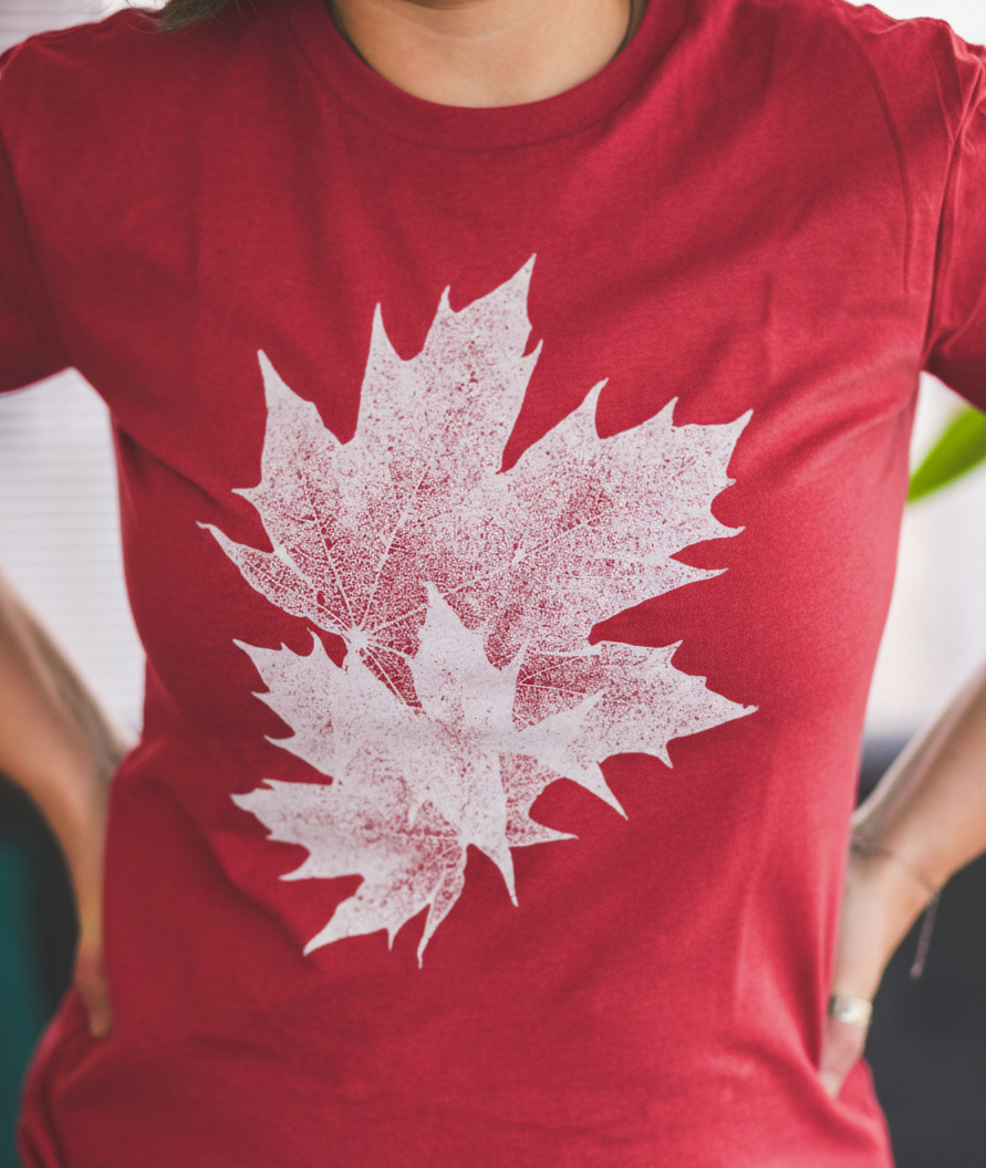 Maple Leaves - Lightweight Women's Signature Tee