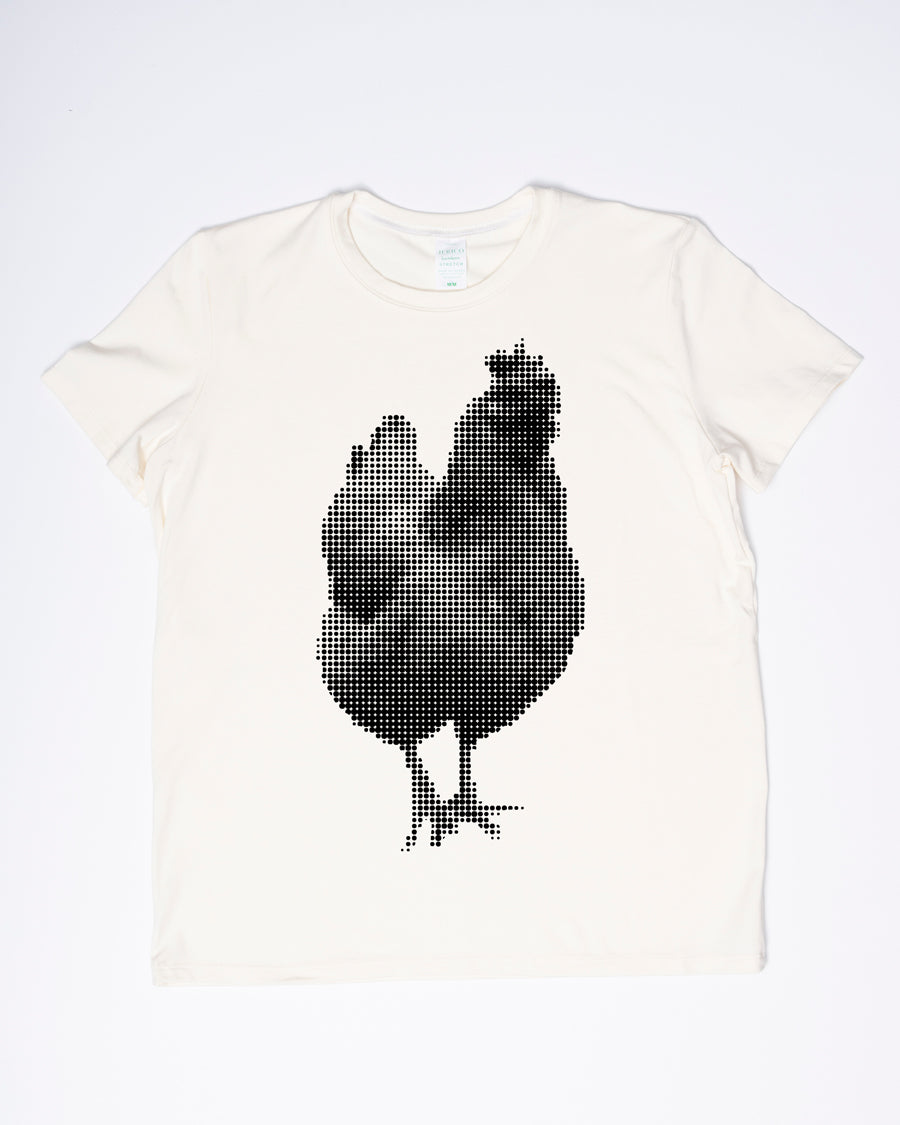 Half-Tone Hen - Made in Canada Midweight Women's Fit Tee 🍁