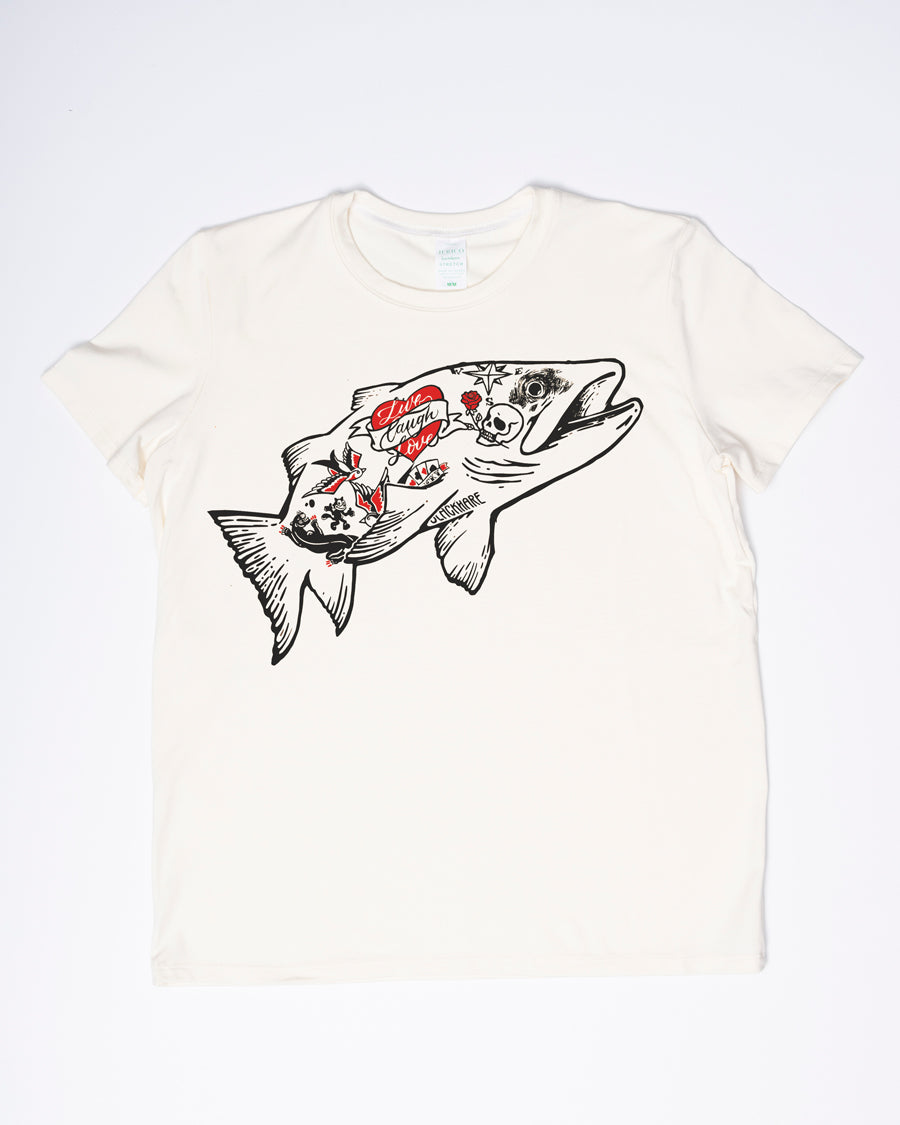Tattoo Trout - Made in Canada Midweight Women's Fit Tee 🍁