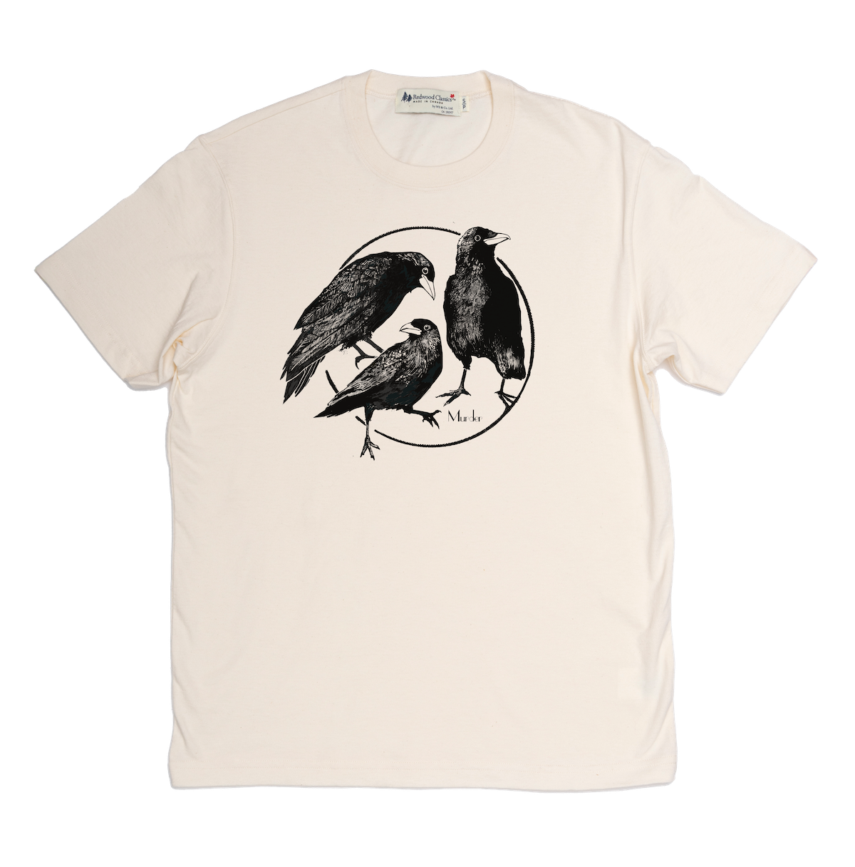 "Crows" Made in Canada Midweight Tee 🍁