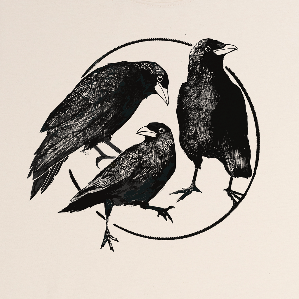 "Crows" Made in Canada Midweight Tee 🍁