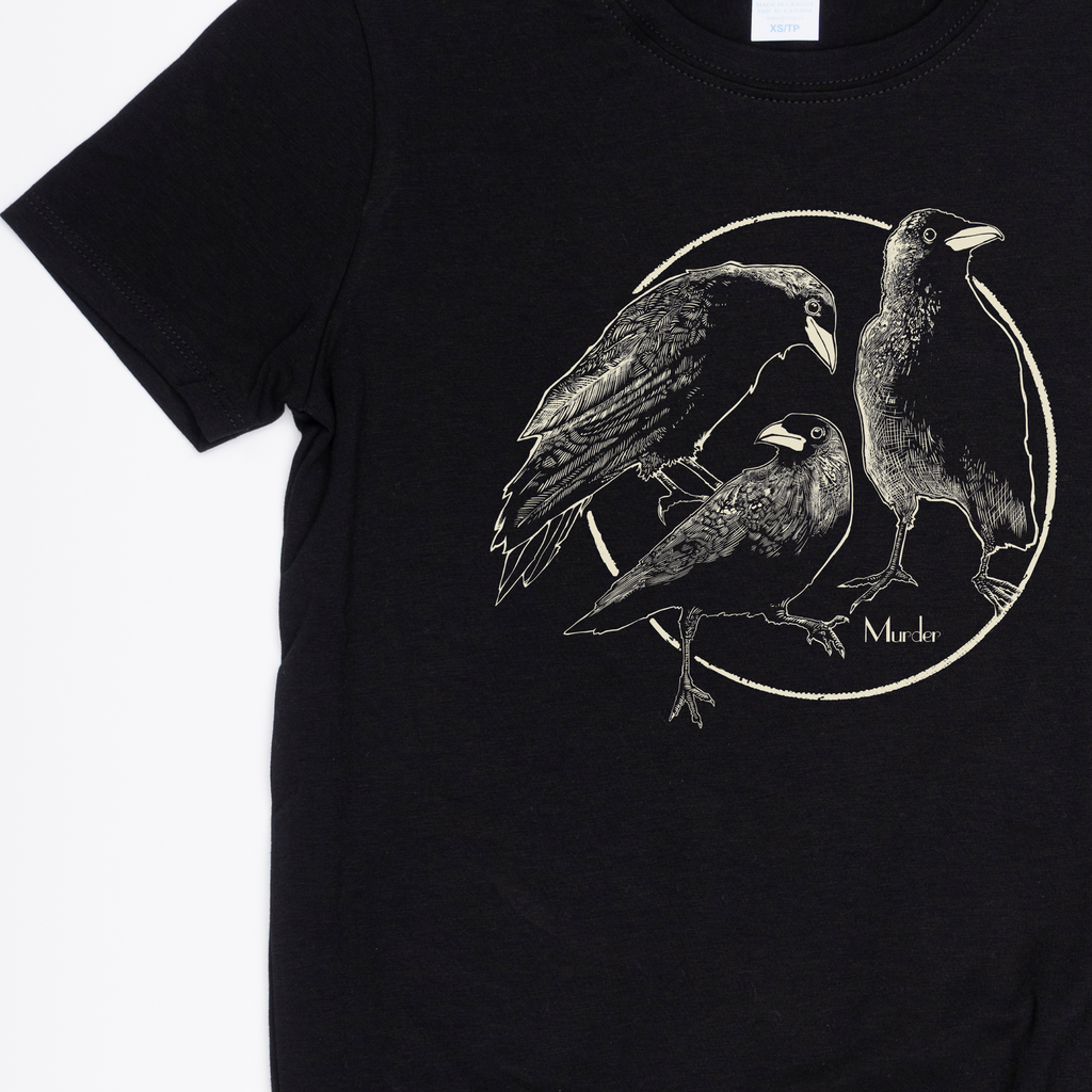 Crows - Made in Canada Midweight Women's Fit Tee 🍁