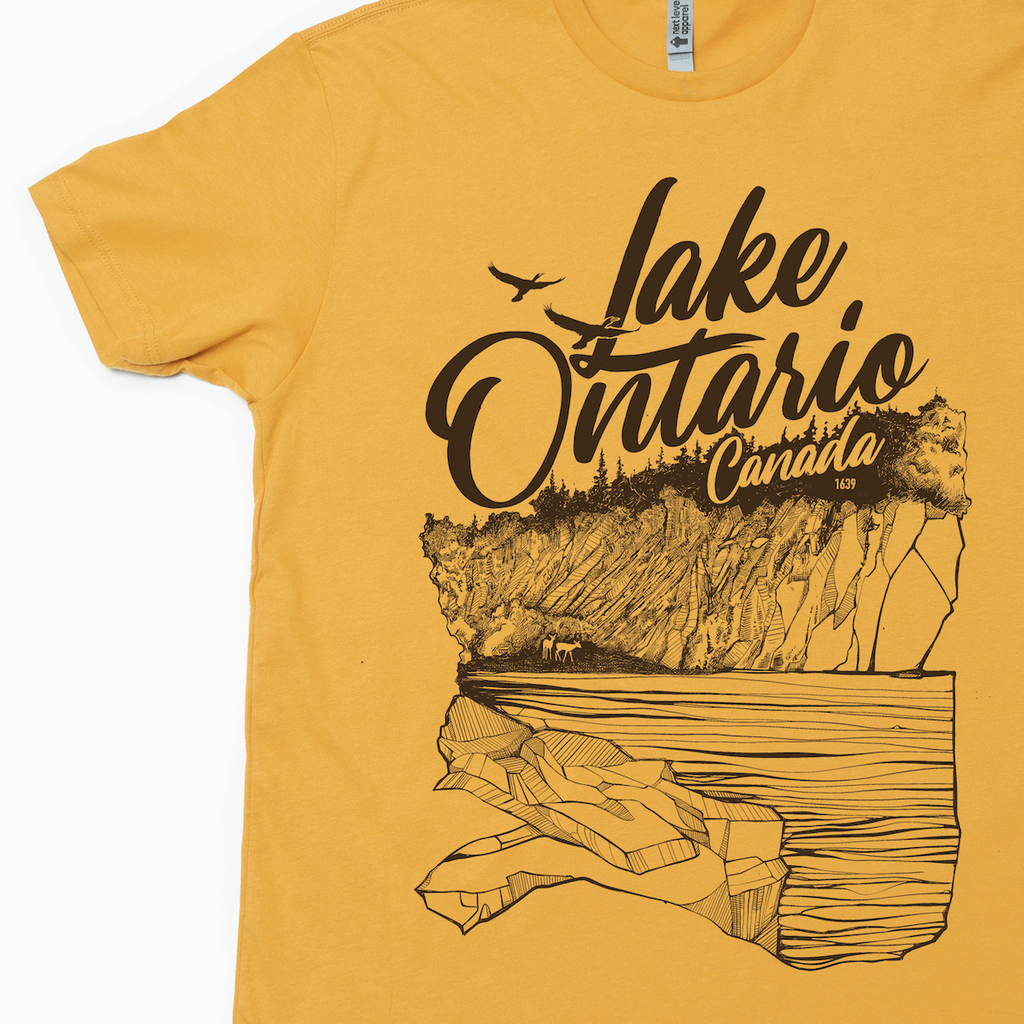 Lake Ontario -  Lightweight Signature Tee