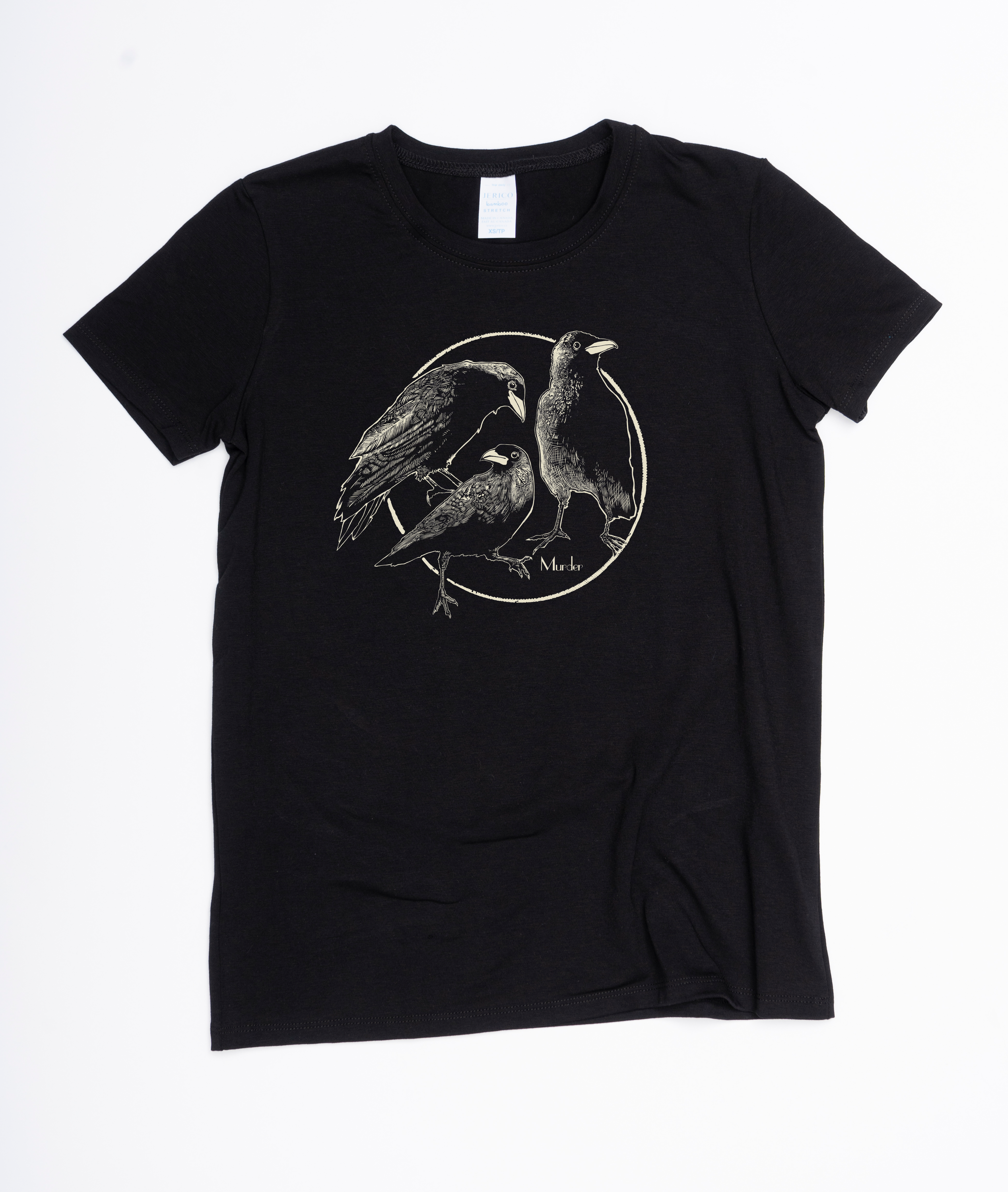 Crows - Made in Canada Midweight Women's Fit Tee 🍁