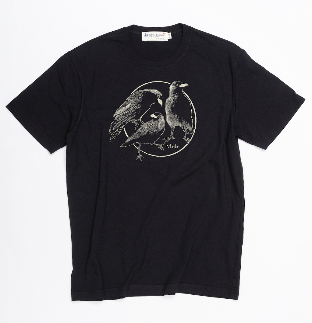 "Crows" Made in Canada Midweight Tee 🍁