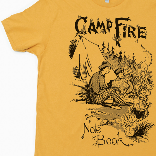 Campfire Notebook - Lightweight CVC Signature Tee