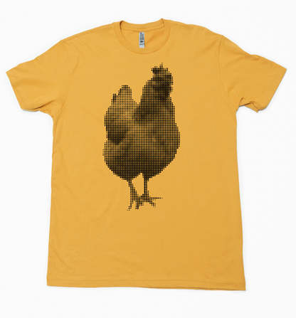 Half-Tone Hen - Lightweight CVC Signature Tee