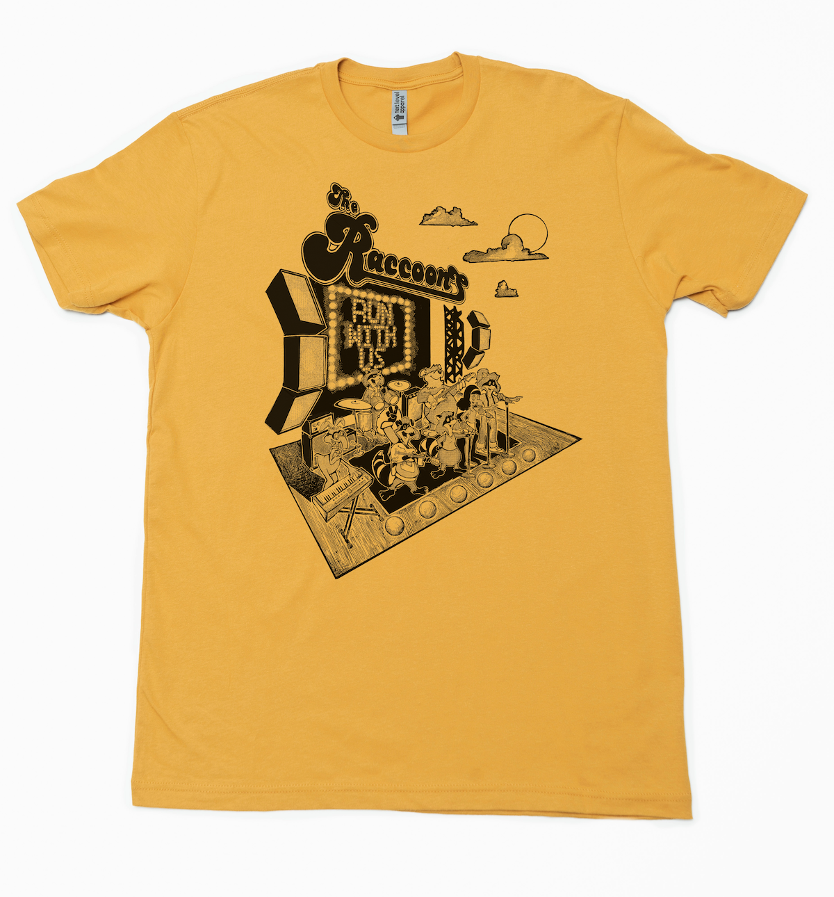 "The Raccoons" Run With Us - Signature Unisex Lightweight Tee