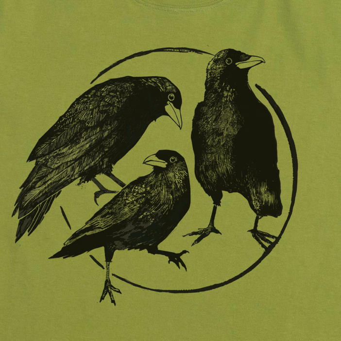 "Crows" Made in Canada Midweight Tee 🍁