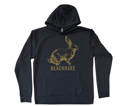 Blackhare Logo - Midweight Fleece Hoodie