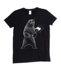 Guitar Bear - Made in Canada Midweight Women's Fit Tee 🍁