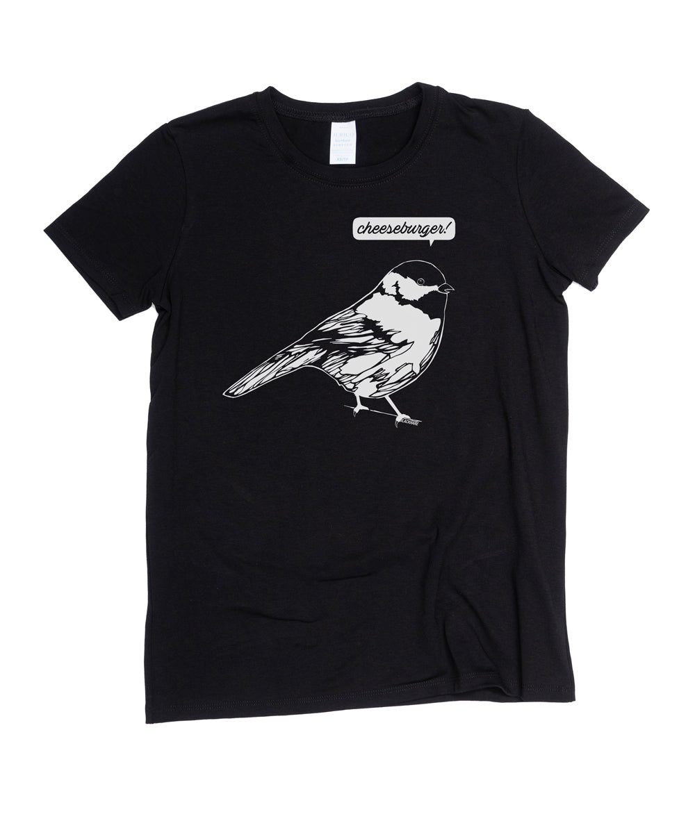 Cheeseburger Bird - Made in Canada Midweight Women's Fit Tee 🍁